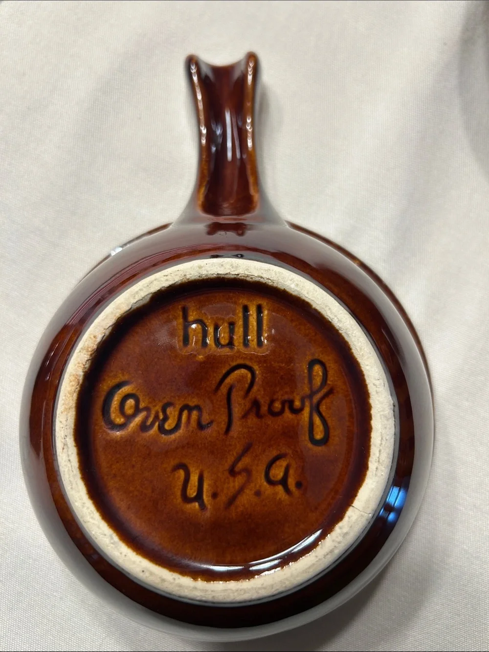 Hull 3-Piece Brown Ceramic Lidded crock Set with Handles